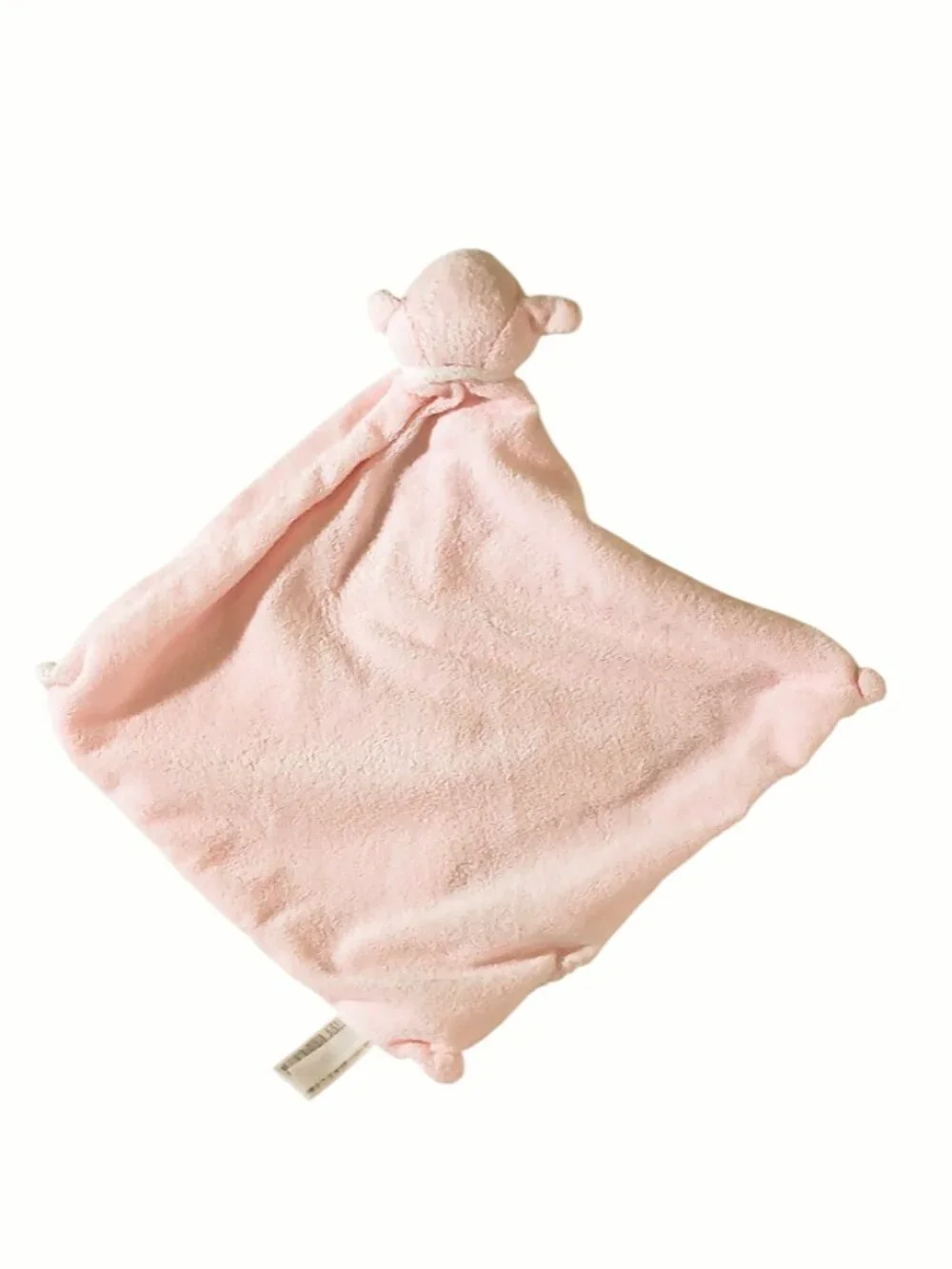 Angel Dear Pink Lamb Baby Security Lovey Knotted Blanket 12